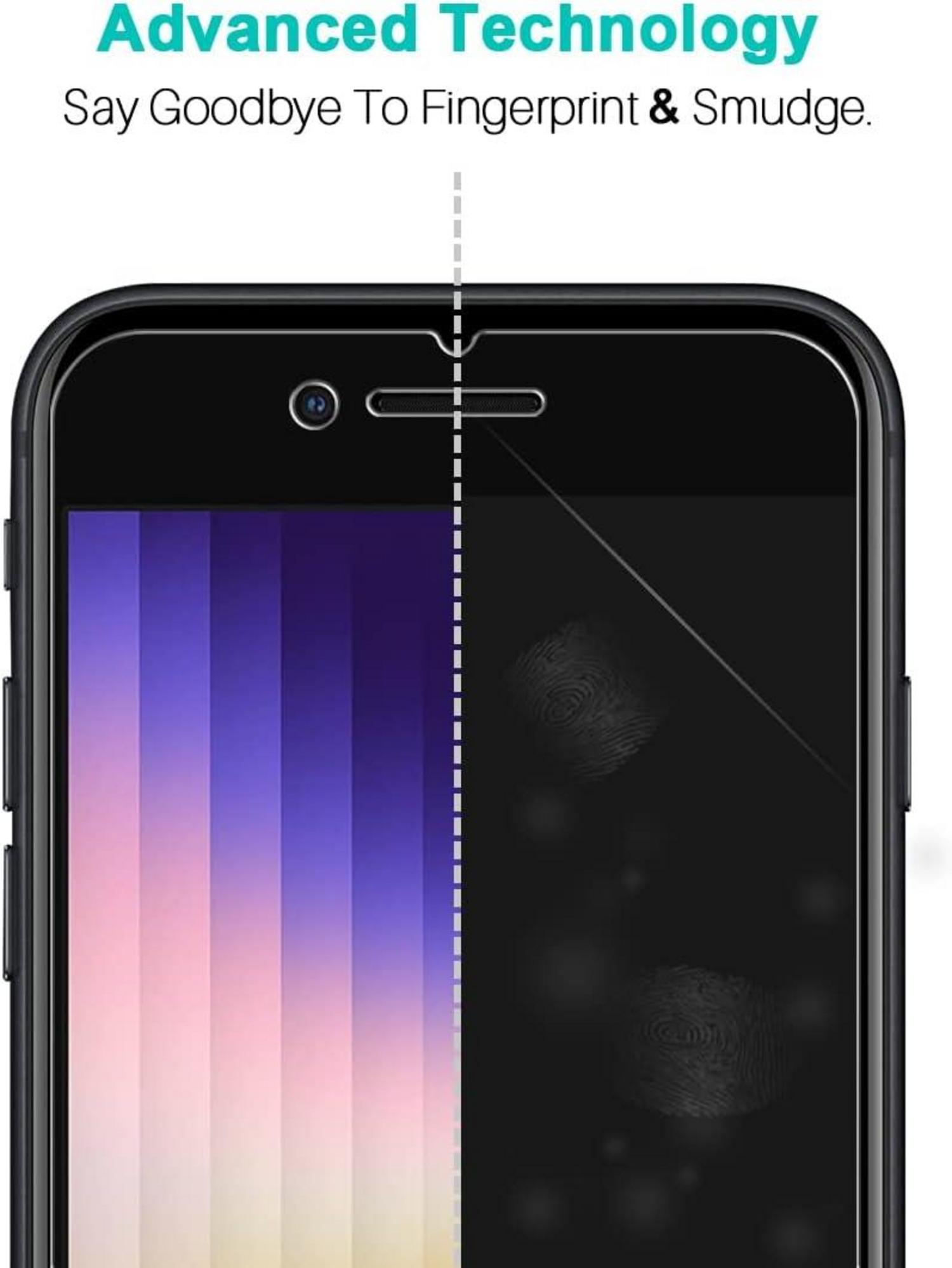Panzer Schutzglas iPhone SE 2020 9H Folie Klar 4er Pack
