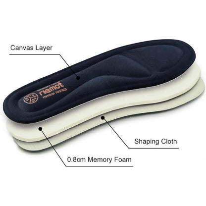 Memory Foam Einlegesohlen für Damen Herren - Weiche