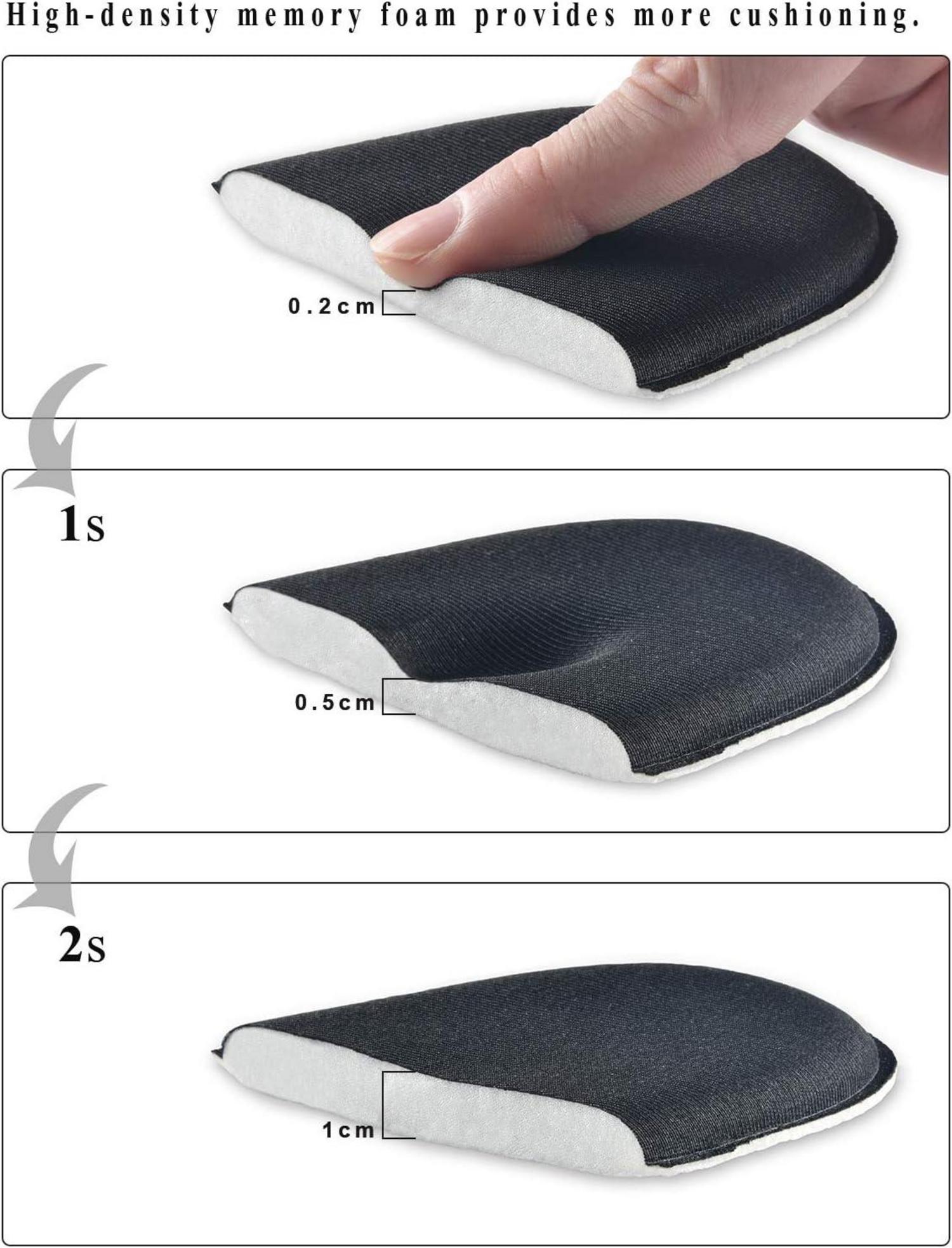 Memory Foam Einlegesohlen für Damen Herren - Weiche Schuheinlagen für Stiefel Sneaker - Größe 36-47