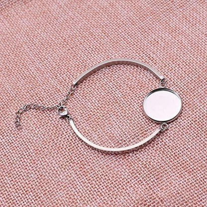DIY Schmuckset Armband mit Cabochon & Tablett