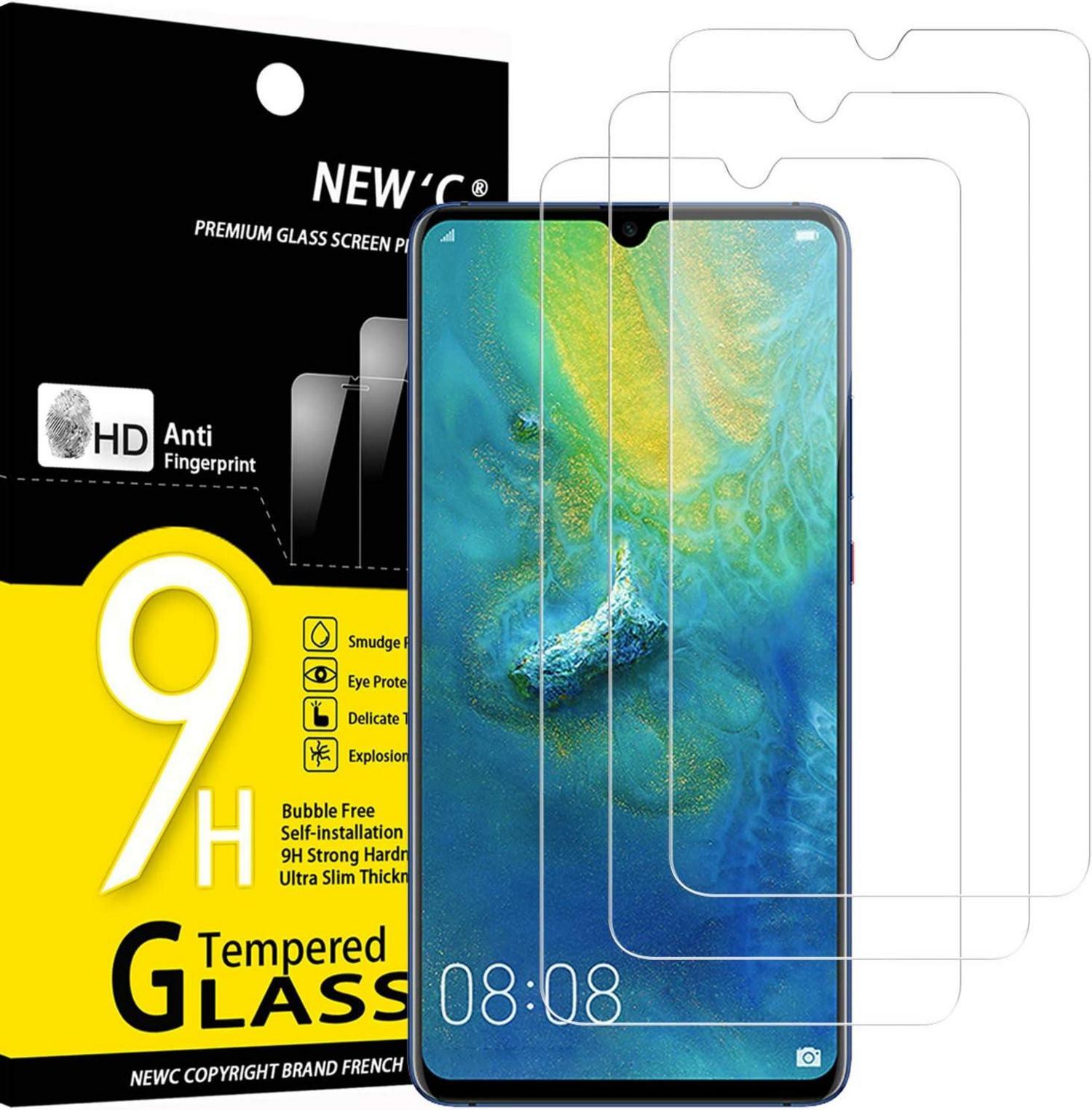 Panzer Schutz Glas Huawei Mate 20x 3er Pack 9H Ultra-klar