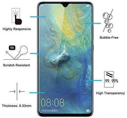 Panzer Schutz Glas Huawei Mate 20x 3er Pack 9H Härte