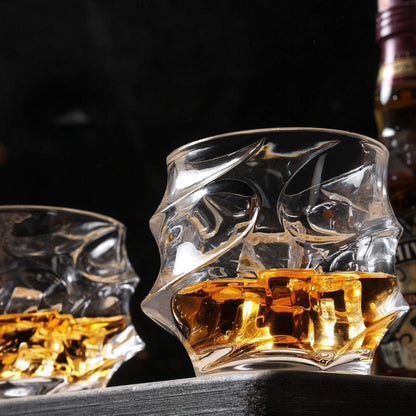 Kristall Whisky Gläser Set 4-teilig Spülmaschinentauglich