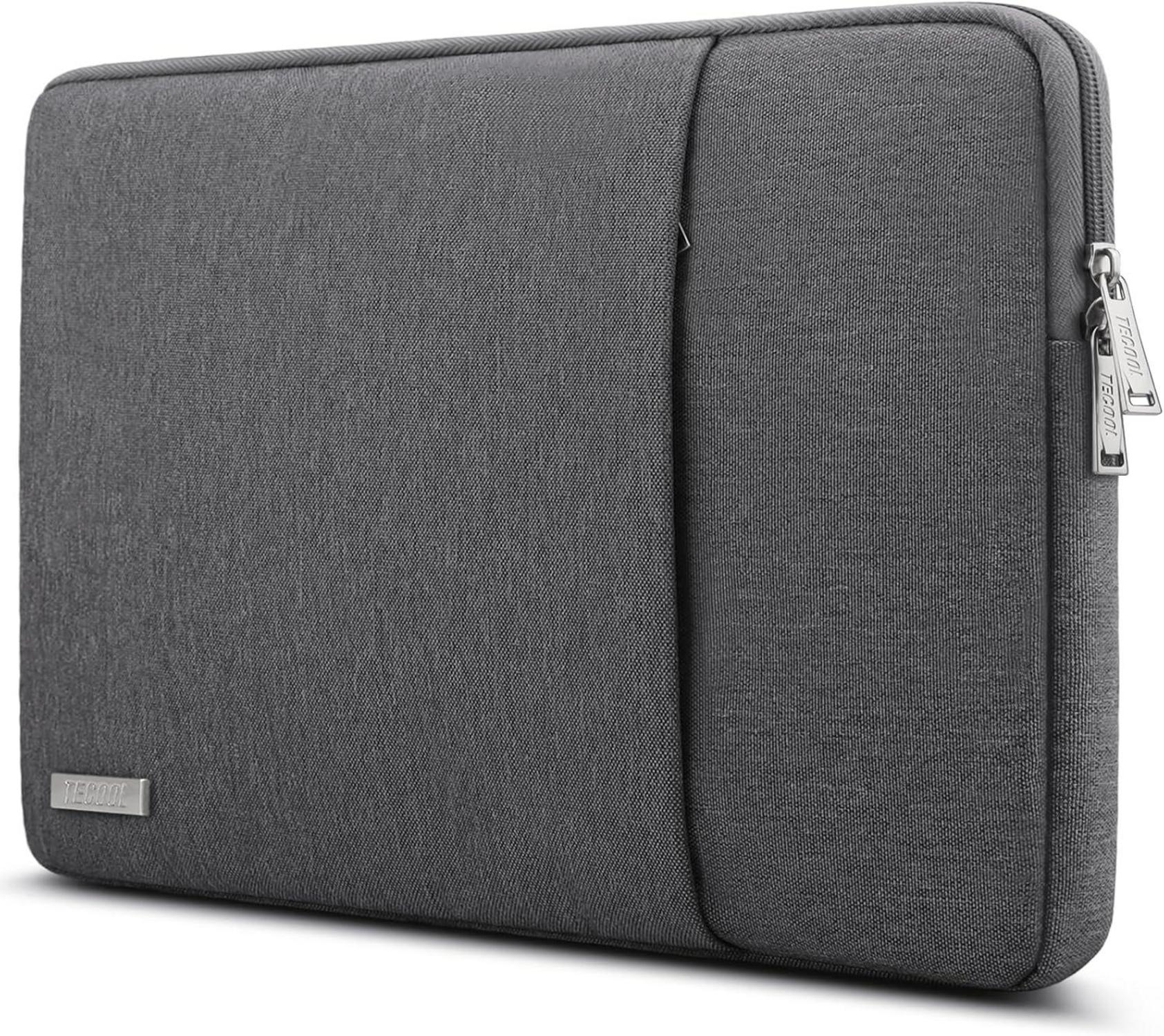 Laptoptasche 15,6 Zoll wasserdichte Notebookhülle dunkelgrau