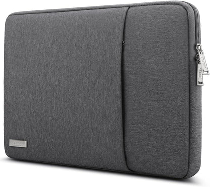 Laptoptasche 15,6 Zoll wasserdichte Notebookhülle dunkelgrau