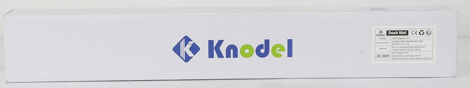 Knodel Upgrade Tischunterlage 90x43cm PVC-Leder doppelseitig Rosa & Silber