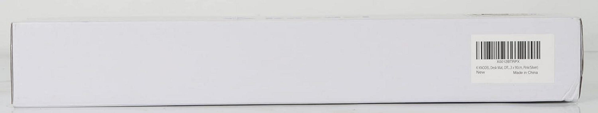 Upgrade Knodel Tischunterlage PVC-Leder 90x43cm wasserdicht doppelseitig Rosa/Silber