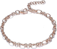 925 Silber Damenarmband Elegant Rose Gold Geschenk Hochzeit