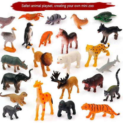 D-FantiX Kinder Tiere Figuren Adventskalender 2026 für