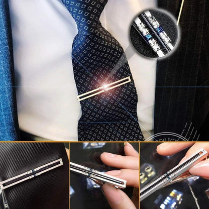 Galaxy Manschettenknöpfe & Krawattenklammer Set für Herren