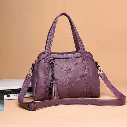 Damen Hobo Schultertasche PU-Leder Umhängetasche Coolives