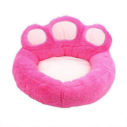 Bärentatze Hundebett abnehmbar – Rosa, 73x80cm