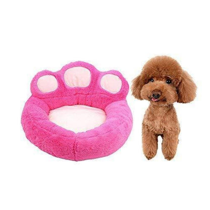 Bärentatze Hundebett abnehmbar – Rosa, 73x80cm