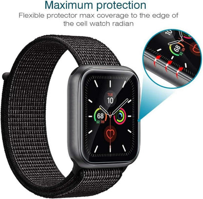 Schutzfolie für Apple Watch 45mm SE 44mm Serie 8/7/6/5/4