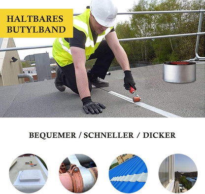Wasserdichtes Butyl Klebeband 3cm x5m Reparatur Panzertape Abdichten Dach