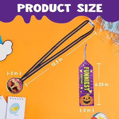 Halloween Medaillentrophäen Trophäenbänder Wettbewerbsbelohnungen