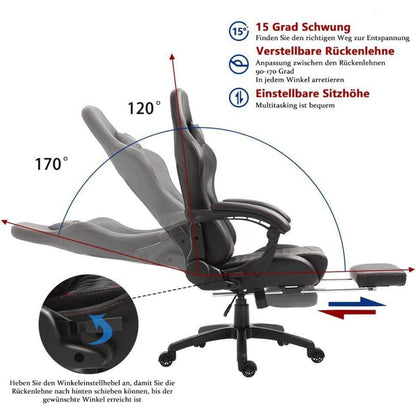 Ergonomischer Gaming Stuhl mit