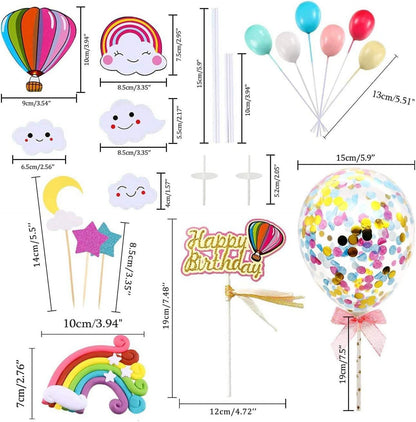 Kuchendeko Happy Birthday Tortendeko Geburtstag Cake Topper