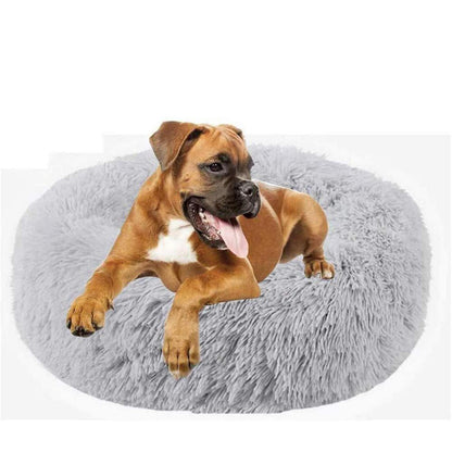 Deluxe Haustierbett Donut Cuddler für Hunde & Katzen, 110cm