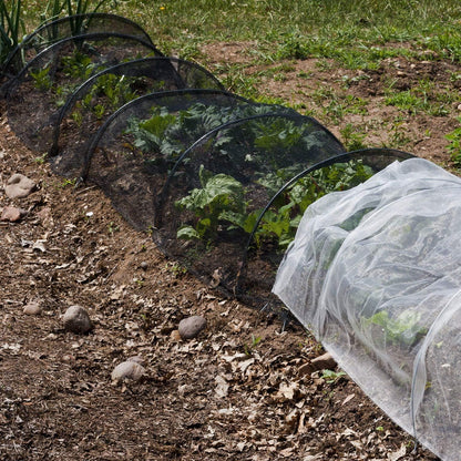 Schutznetz Pflanzenschutz 3x10m Schwarz Insekten Mücken