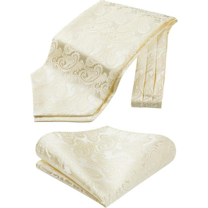 Paisley Krawattenschal Set für Herren Hochzeit Business