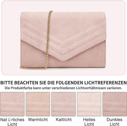Miss Lulu Clutch Damen Envelope Abendtasche Elegant