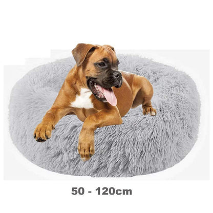 Deluxe Haustierbett Donut Cuddler für Hunde & Katzen, 120cm