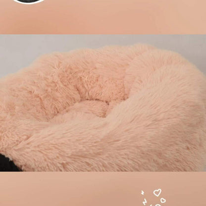 Deluxe Haustierbett Donut Cuddler für Hunde & Katzen, 120cm