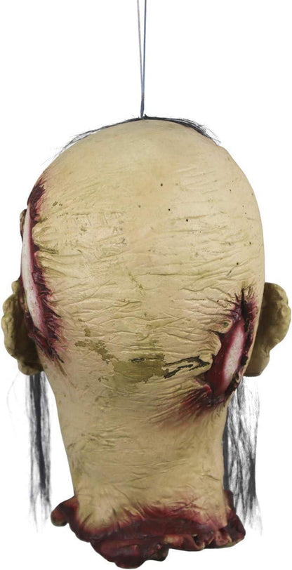 Zombiekopf Halloween-Dekoration abgetrennter realistischer blutiger