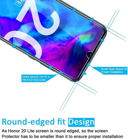 Panzer Schutz Glas für Honor 20 Lite 20i 2 Stk 9H Ultra-klar