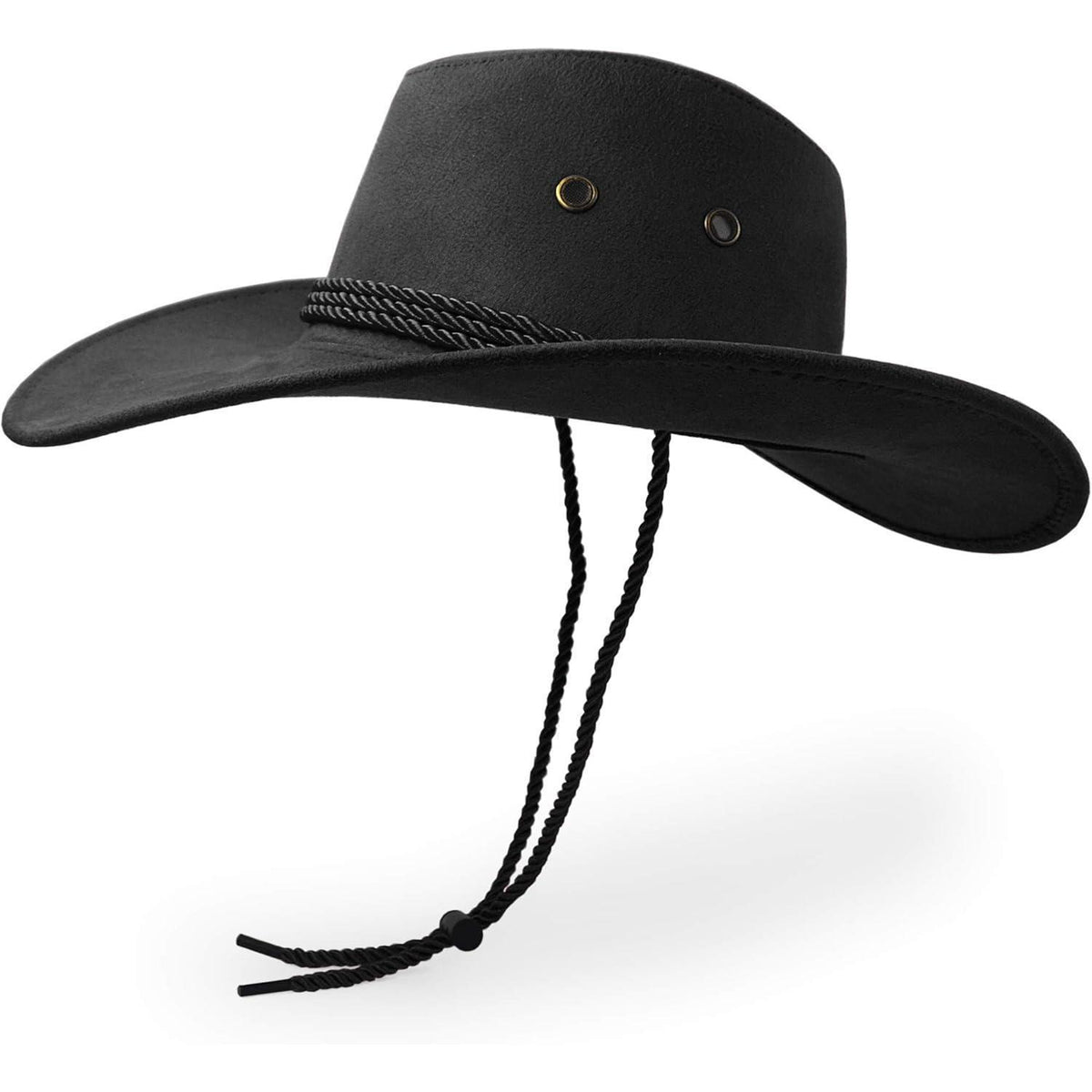 Cowboyhut aus Kunstleder – Sonnenschutz für Outdoor-Abenteuer