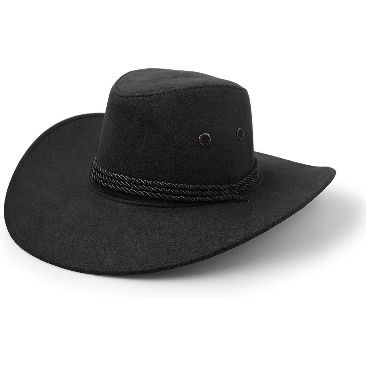 Cowboyhut aus Kunstleder – Sonnenschutz für Outdoor-Abenteuer