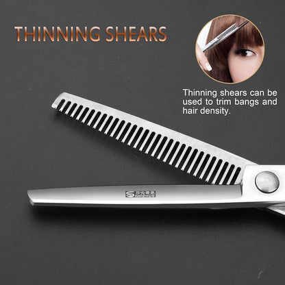 6-Zoll Friseurschere Set Edelstahl – Professionelle Haarschere
