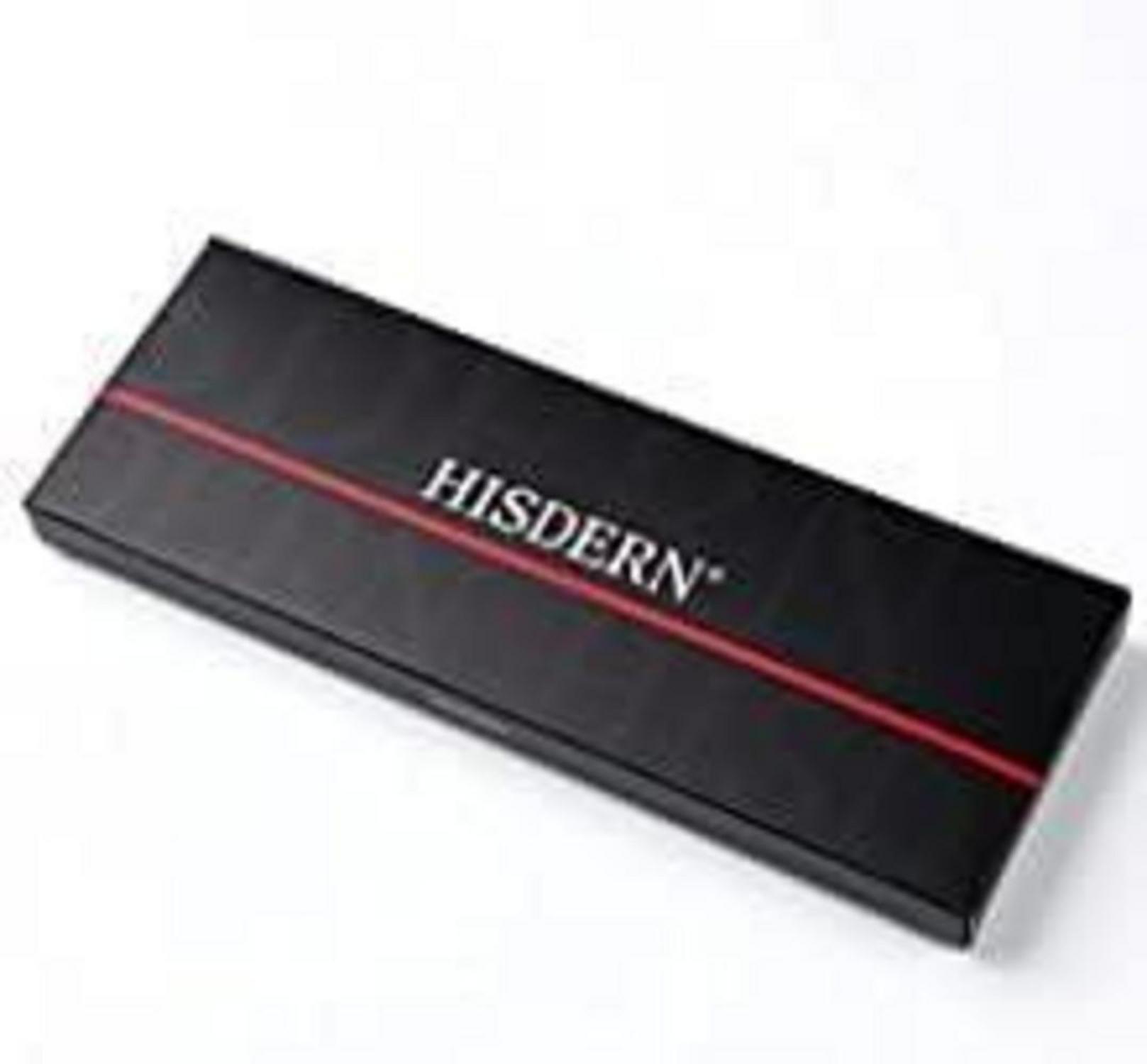 Herren Vorgebundene Fliege mit Einstecktuch Set in Rosa