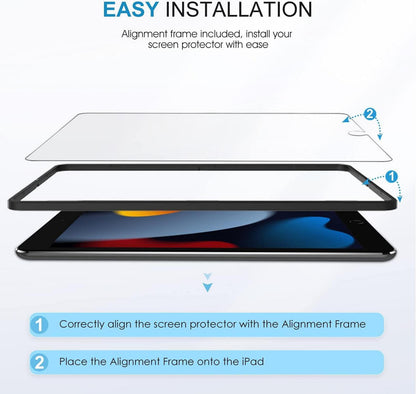 iPad 9. Generation Display Schutzfolie 3er Pack 10,2 Zoll