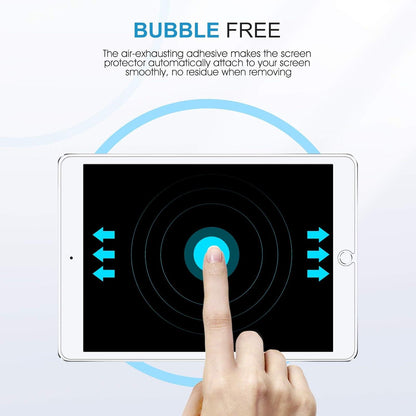 Gehärtete Glas Displayschutzfolie für iPad 9./8./7. Gen