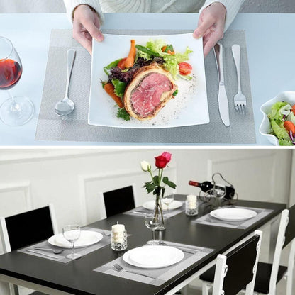 Tischläufer mit Tischsets - Abwaschbar, für Küche und Esszimmer