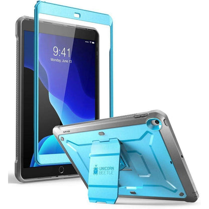 Robuste Schutzhülle für iPad 10.2 mit Ständer & Displayschutz, Blau