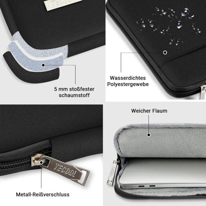 TECOOL 13 Zoll Laptop MacBook Tasche Hülle für MacBook Air