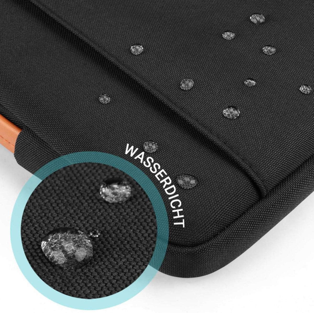 Laptop-Hülle Tasche 13 Zoll MacBook Air Pro iPad Surface Pro Schwarz