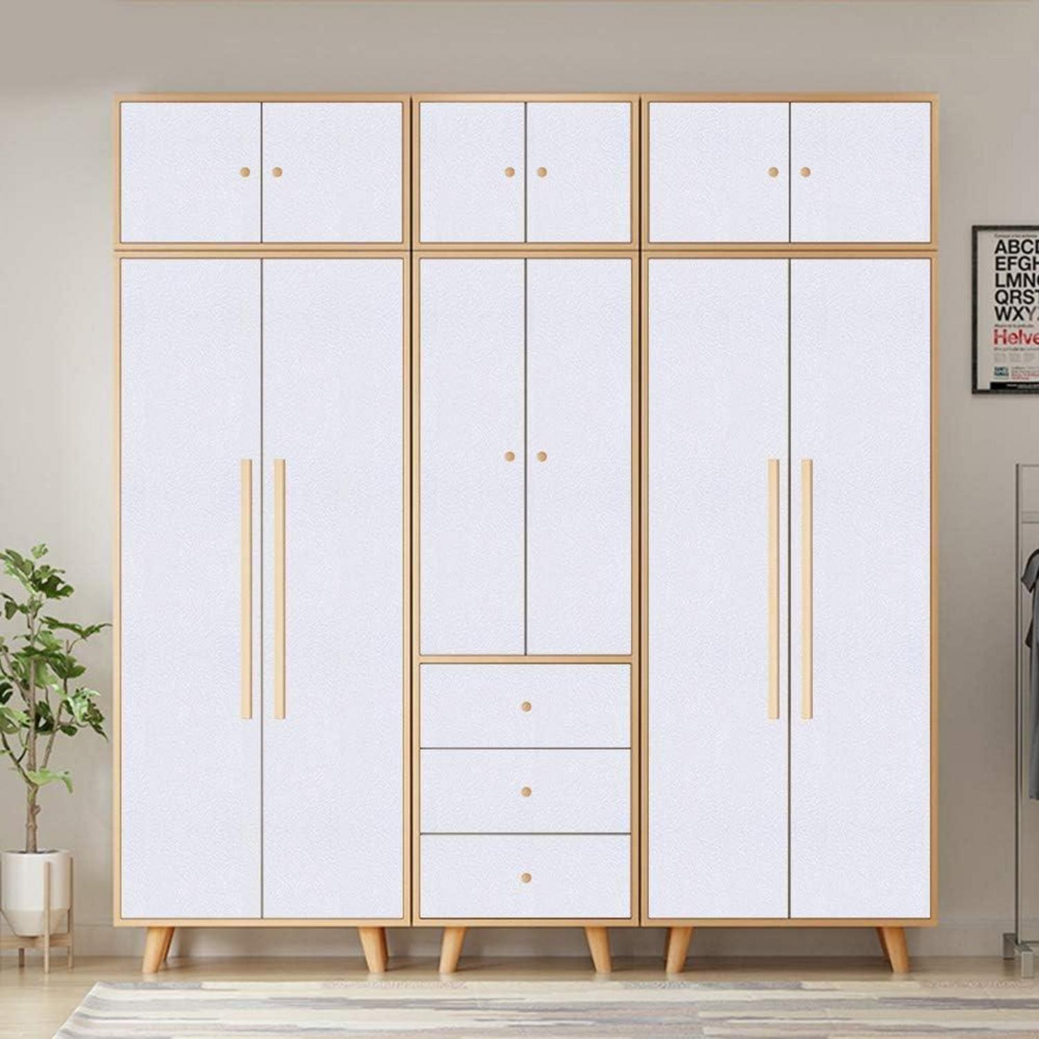 Weiße Matte Selbstklebende Tapete Abnehmbar 40x500cm
