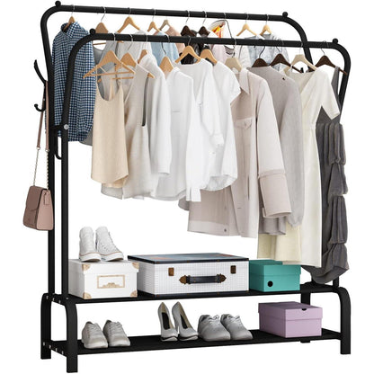 Kleiderständer Doppelruten Schlafzimmer Doppelschicht