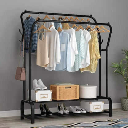 Kleiderständer Doppelruten Schlafzimmer Doppelschicht