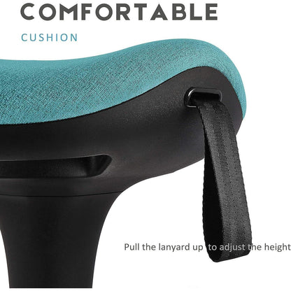 IWMH Ergonomischer Arbeitshocker Büro Stehhilfe 360° Drehbar