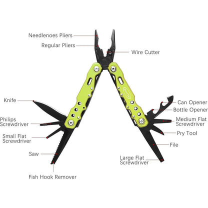 Multitool Survival Werkzeug Zange Outdoor Taschenmesser