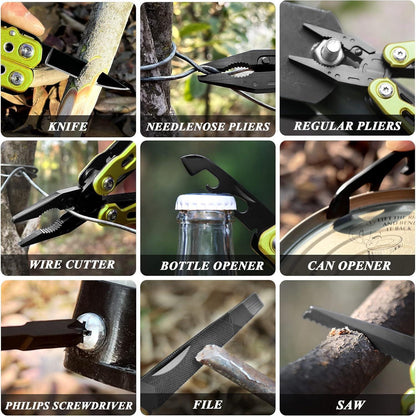Multitool Survival Werkzeug Zange Outdoor Taschenmesser