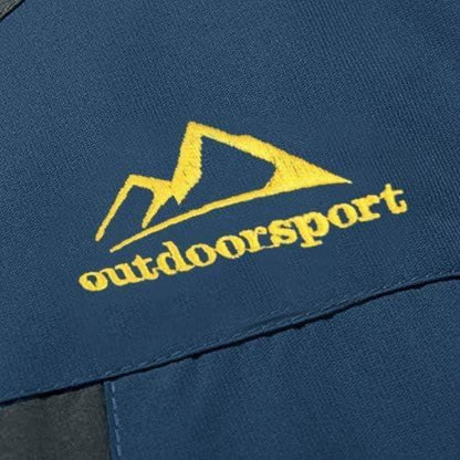 Herren Fleecejacke Winter Warm Gefüttert Skijacke Blau XL
