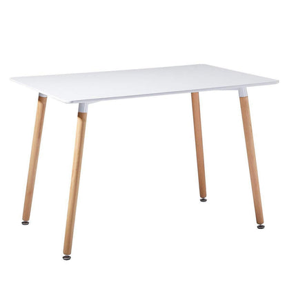 Rechteckiger Esstisch Weiß – Skandinavisch & 110x70cm
