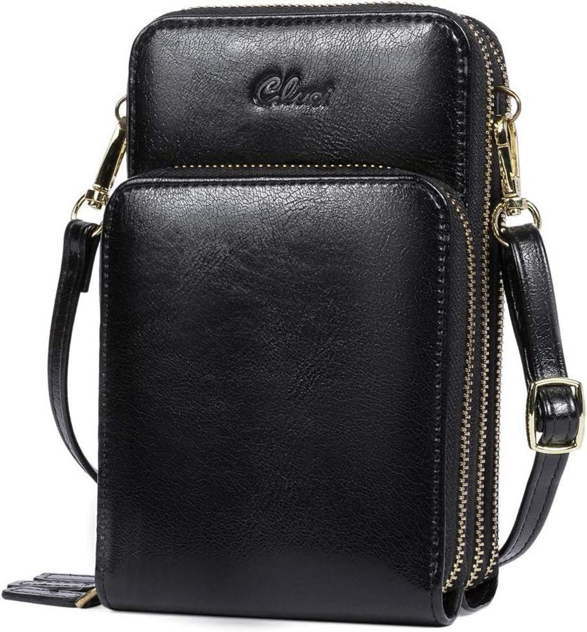 Handytasche Damen Crossbody Clutch Leder Umhängetasche Geldbörse