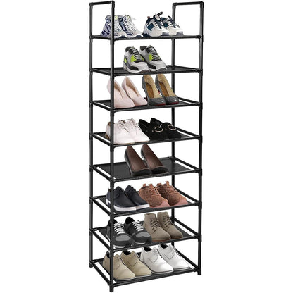esonstyle 8 Ebenen Schuhregal für 16-20